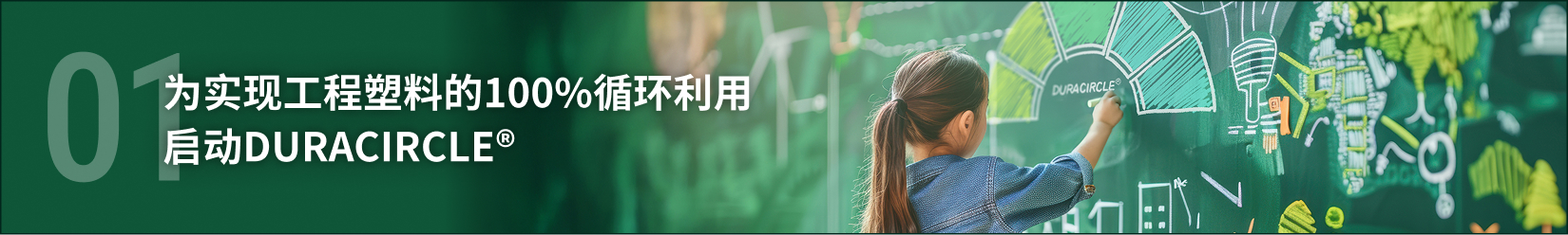 01 为实现工程塑料的100%循环利用启动DURACIRCLE®