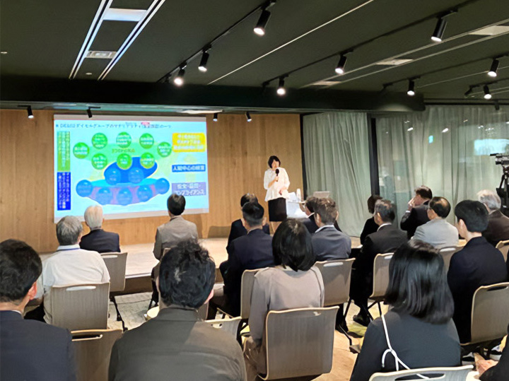 岡島社外取締役（ダイセル）のキャリアに関する講演会